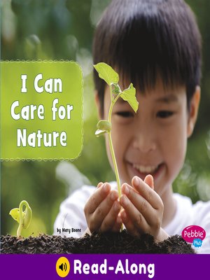 cover image of I Can Care for Nature